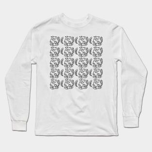 Cacao pattern Long Sleeve T-Shirt